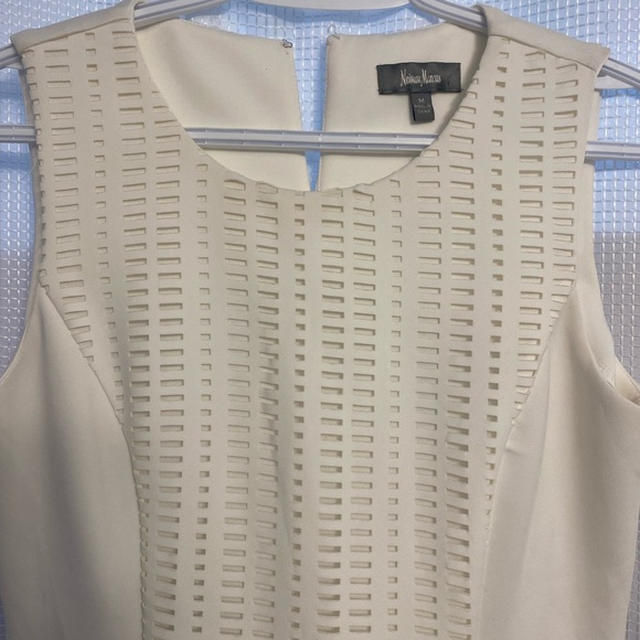 Neiman Marcus white Stretch dress - Picture 4 of 6